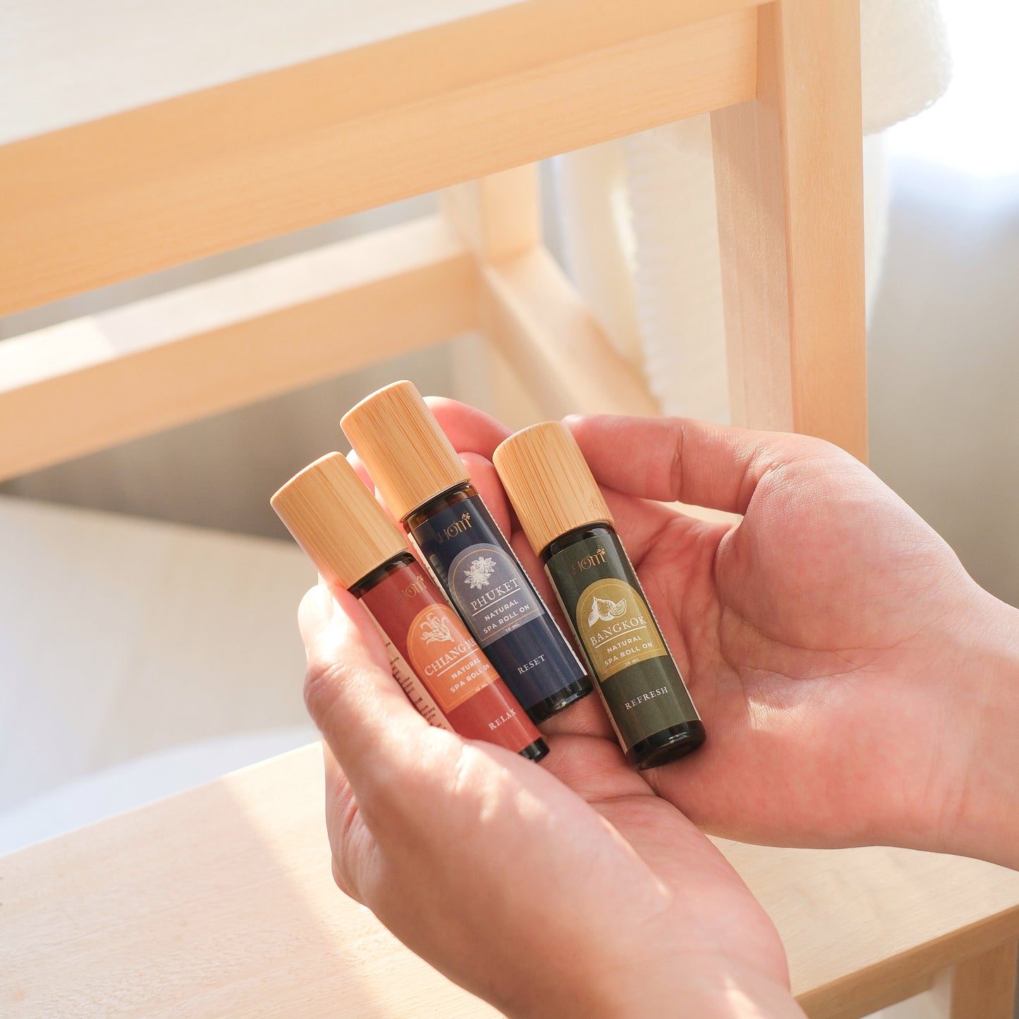 Gift bundle 3 Spa Roll-ons |Essential oil roll on