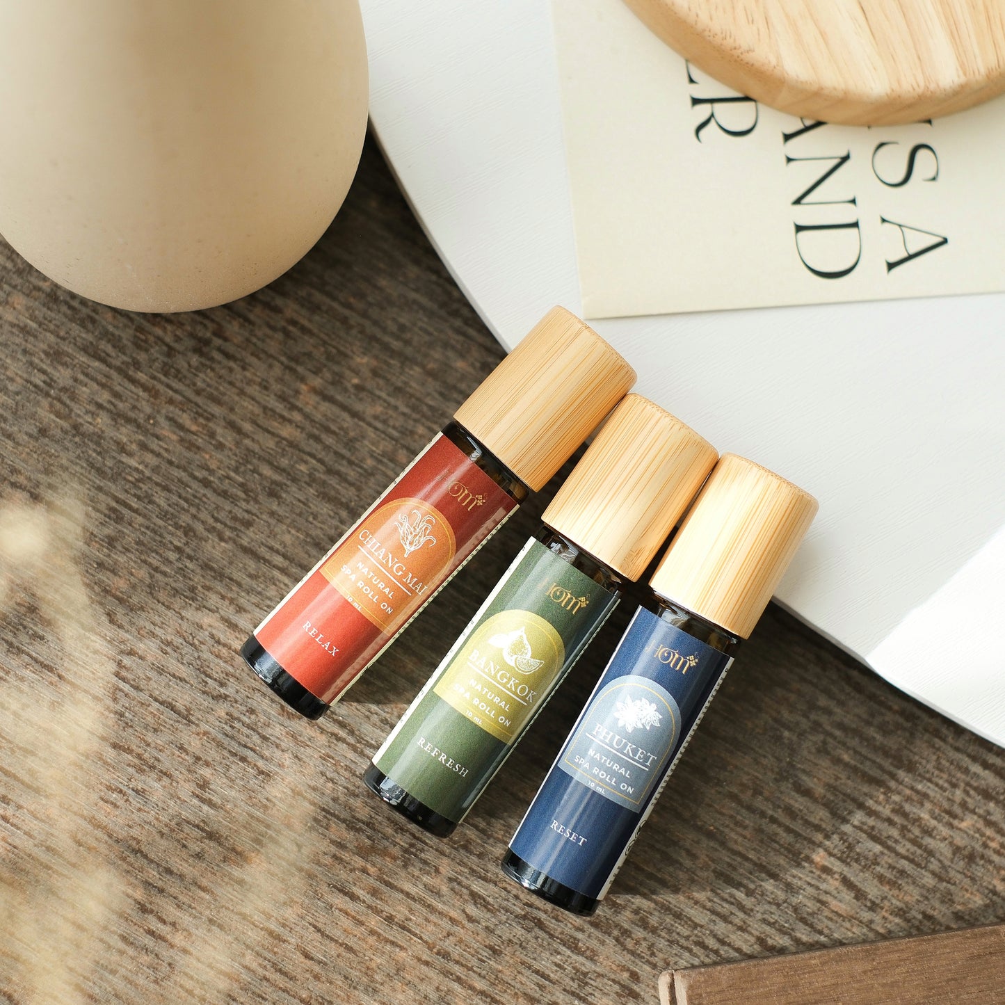 Gift bundle 3 Spa Roll-ons |Essential oil roll on